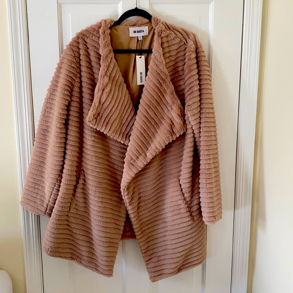 BB Dakota Faux Fur Coat